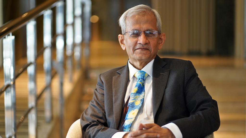 El pensador indio Sundeep Waslekar durante su entrevista con EL ESPAÑOL.