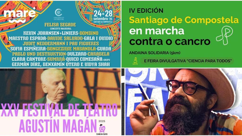 Festival MARÉ y otros divertidos planes que puedes hacer este fin de semana en Santiago de Compostela