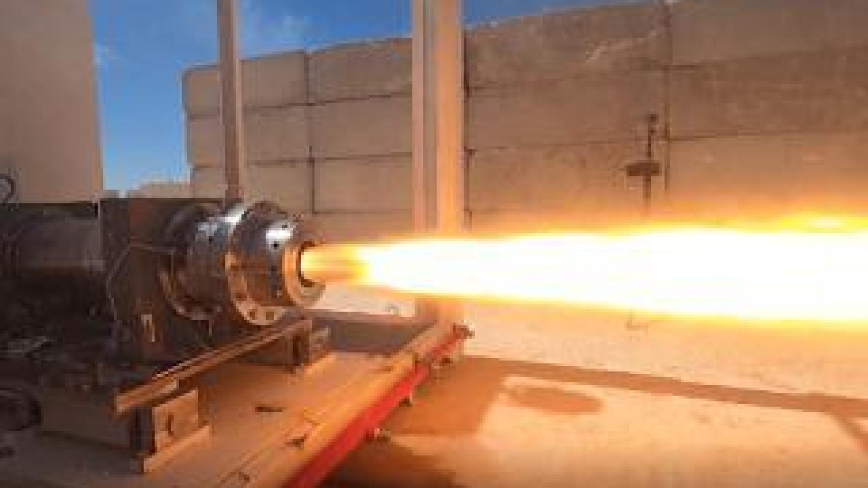 Prueba en caliente de Firehawk 1