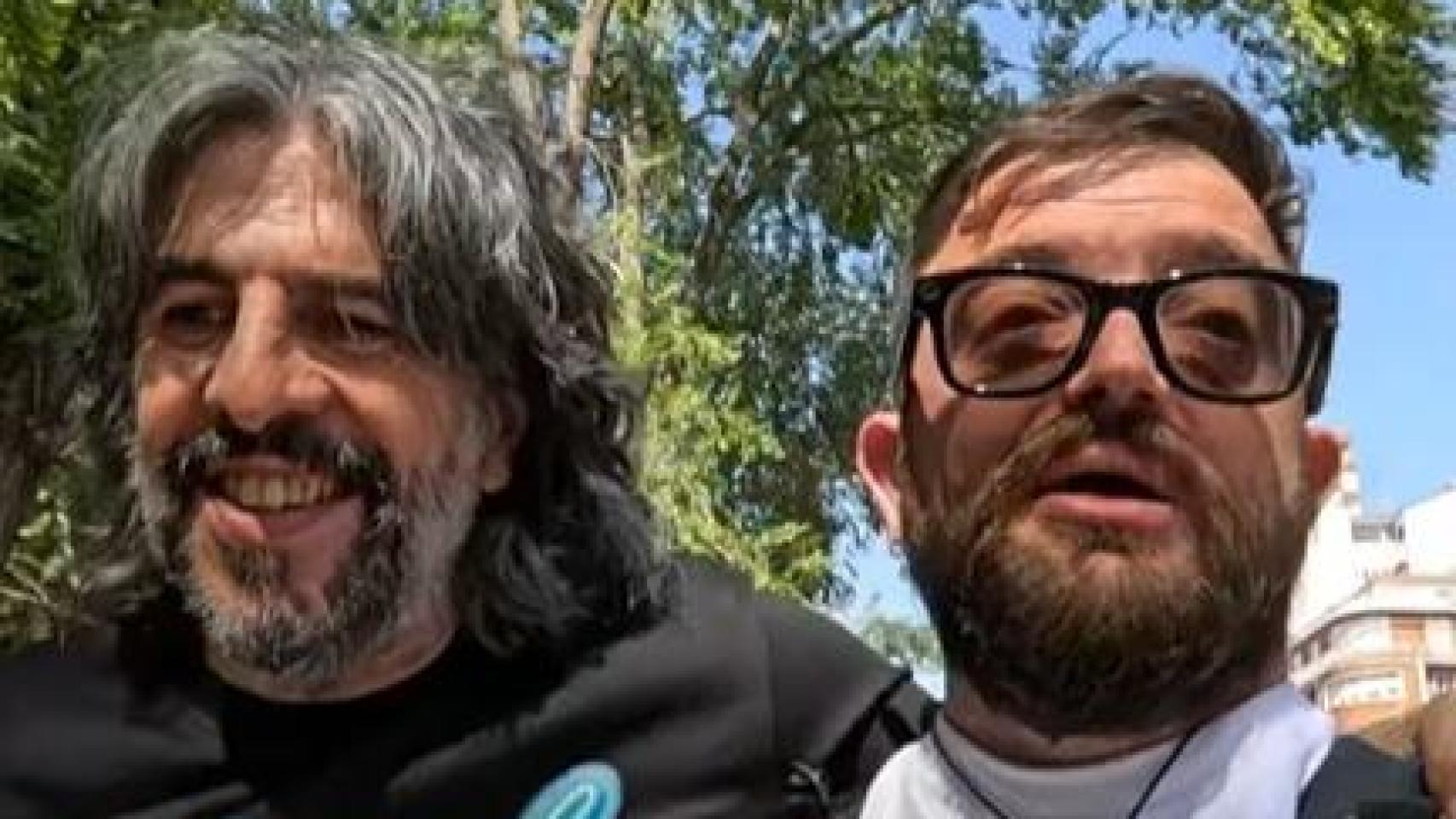 JJ Vaquero y Cocituber en su encuentro en Valladolid