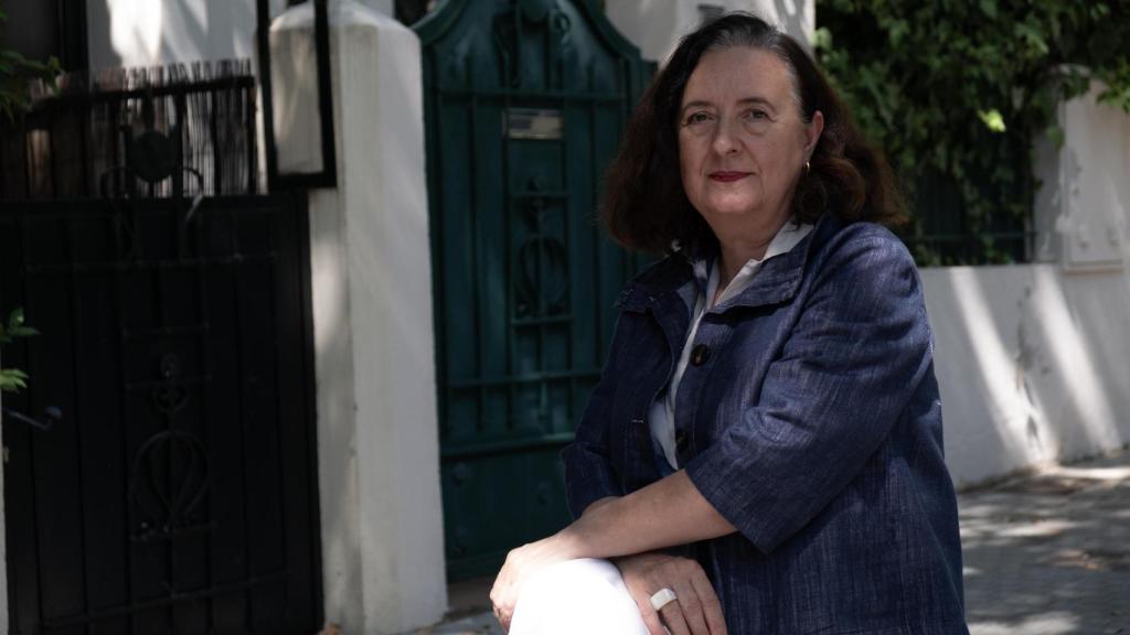 La experta ante al objetivo.