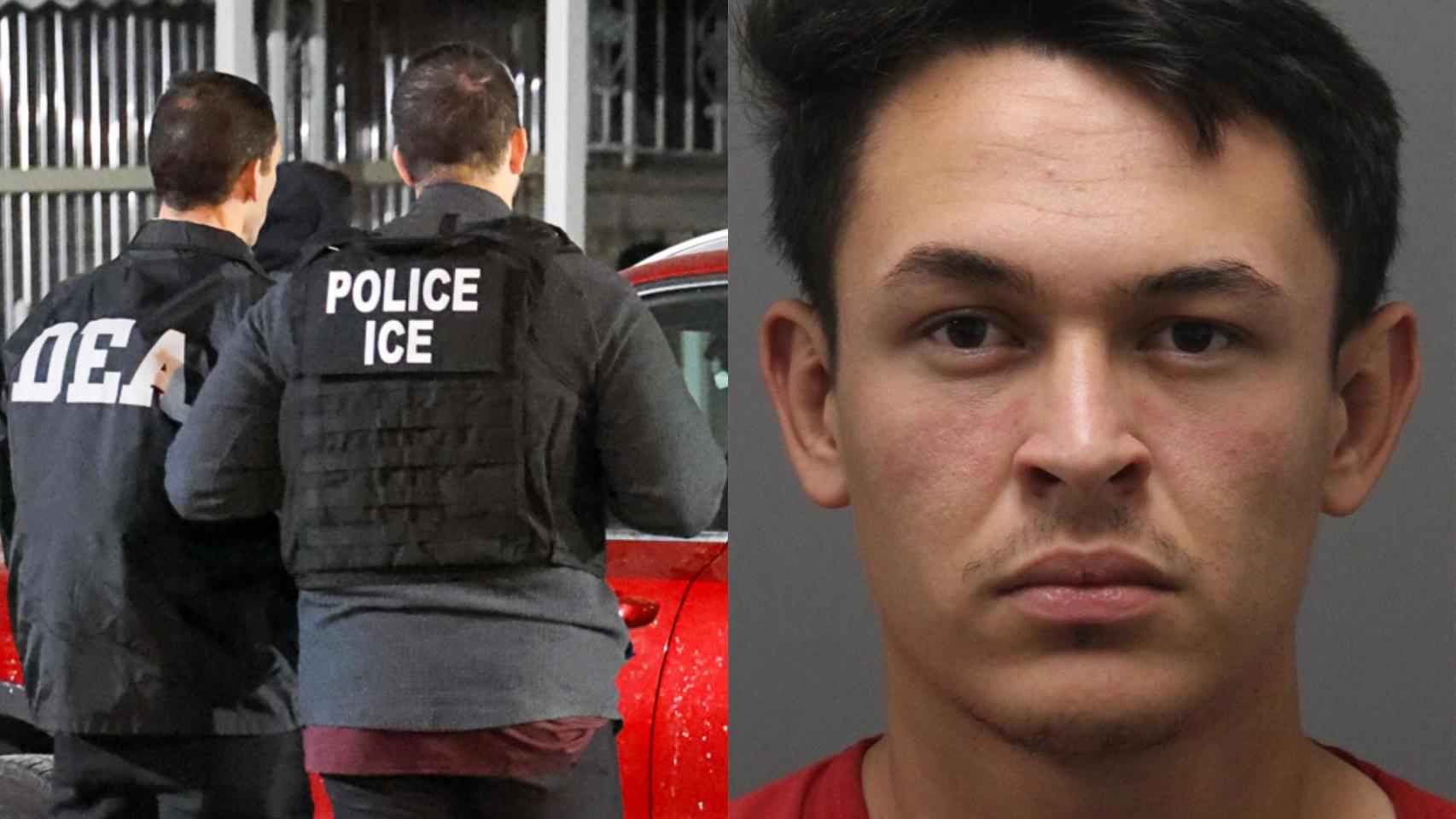 Según información del DHS, se trata de un inmigrante ilegal que fue arrestado previamente por conducción imprudente en 2024.