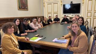 Imagen de la reunión.