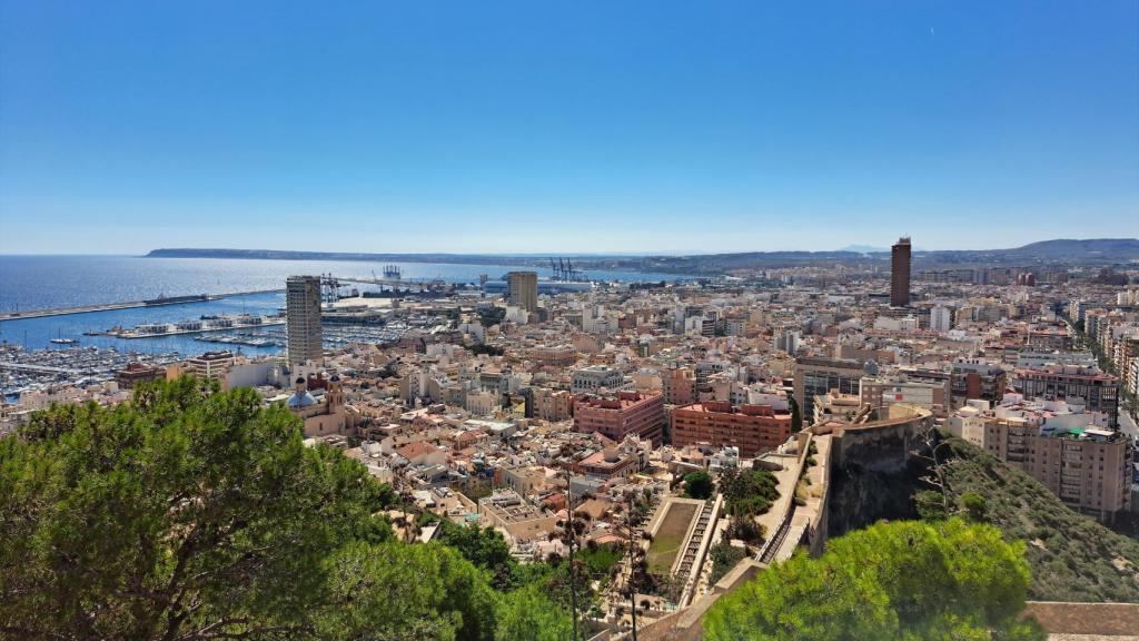 Vistas de la ciudad de Alicante