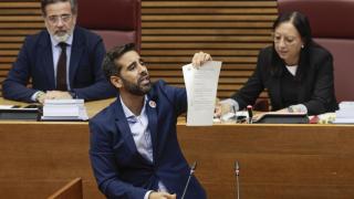 José Muñoz (PSPV) durante el Debate de Política General. EFE/ Kai Forsterling