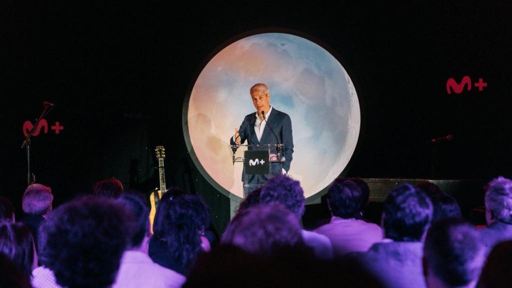 Daniel Domenjó, consejero delegado de Movistar+, en el evento de verano de la plataforma.