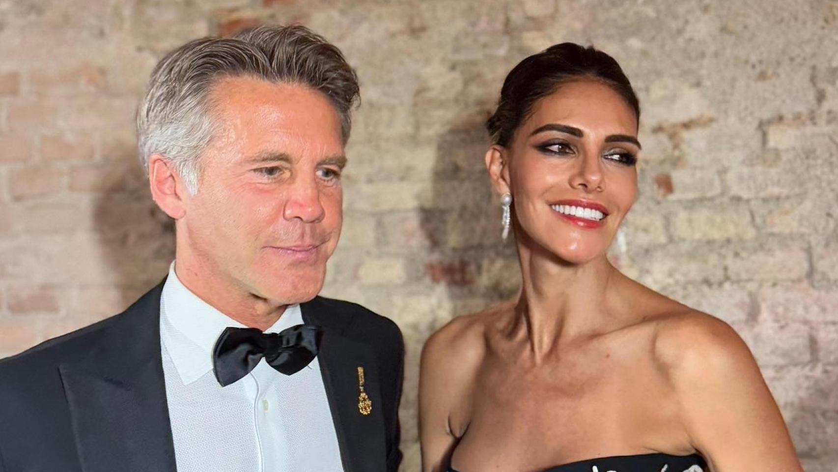 Manuel Filiberto de Saboya y Adriana Abascal, en una imagen de sus redes sociales.