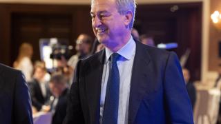 El CEO de Banco Sabadell, César González-Bueno, en su llegada al desayuno de Nueva Economía Fórum de la semana pasada.