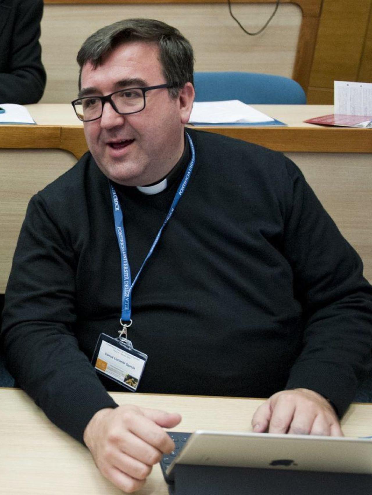 Carlos Loriente, canónigo de la Catedral de Toledo, en una imagen de archivo.
