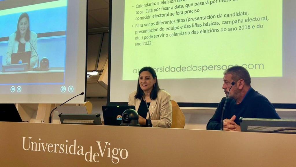 Belén Rubio toma el relevo de Reigosa como candidata a rectora de la UVigo de la plataforma H2040