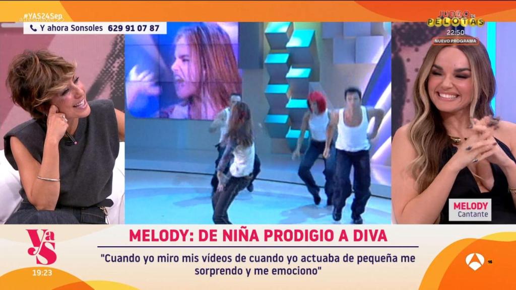 Melody en 'Y ahora, Sonsoles'.