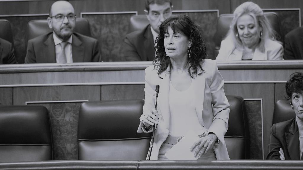 Ana Redondo, este miércoles en el Congreso.