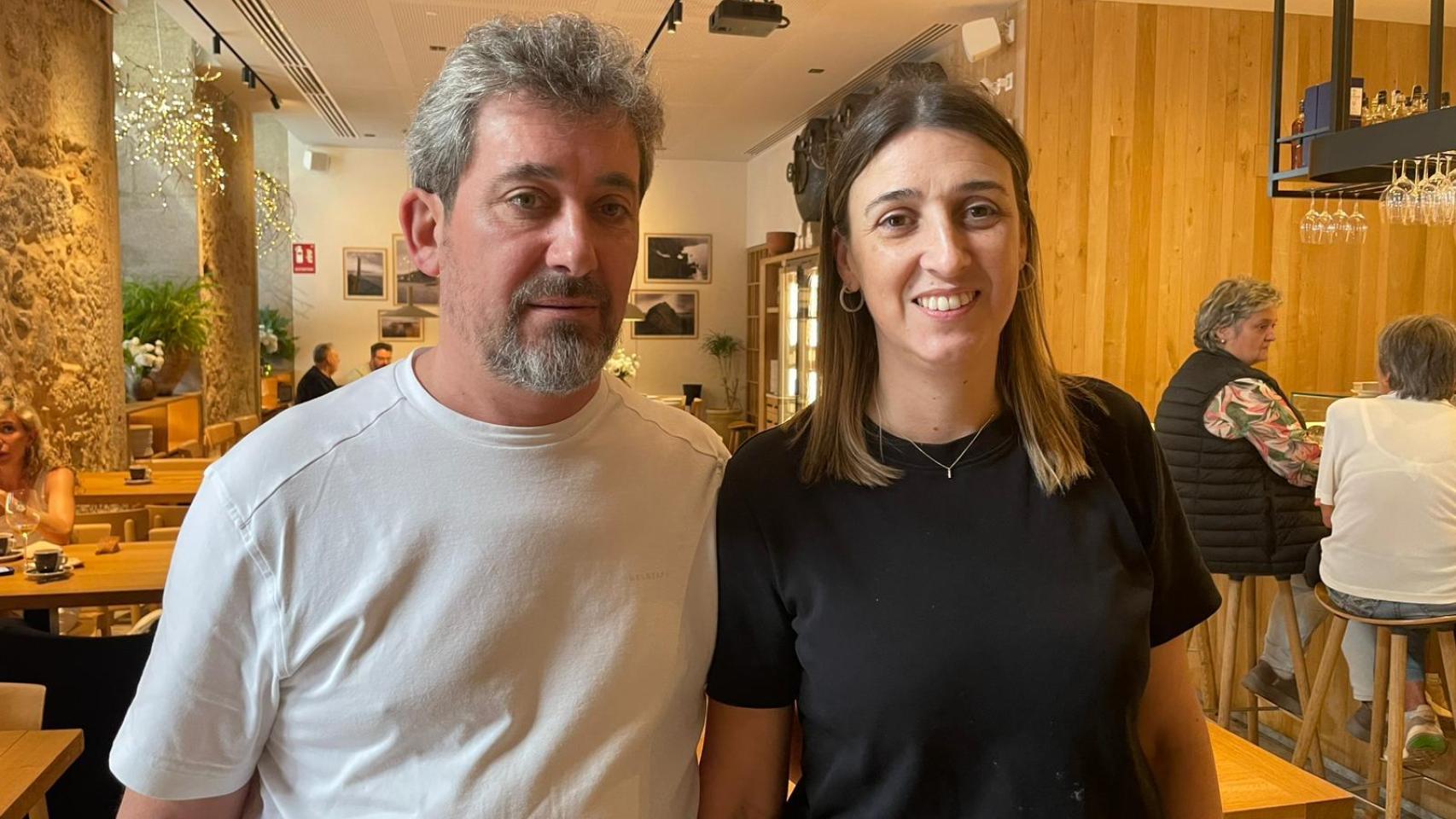 Ramón e Isabel, dueños de O Cabo