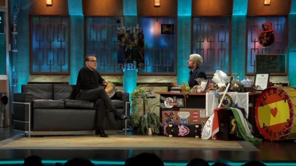 Luis Merlo y David Broncano en 'La Revuelta'.