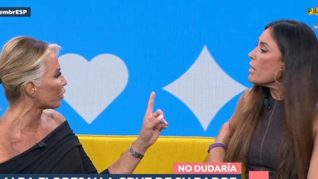 Montse Suárez e Isabel Rábago en 'Espejo Público'.