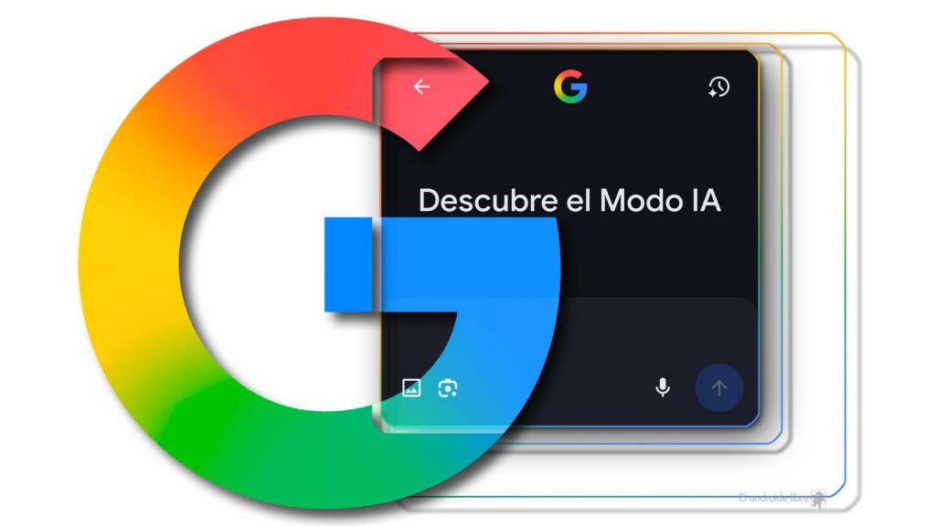 Fotomontaje inspirado en el Modo IA de Google