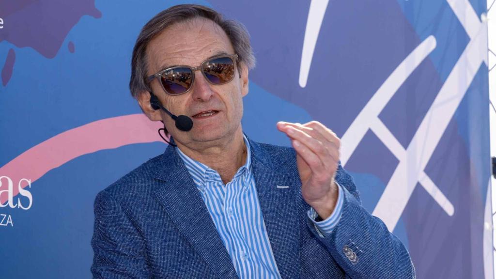 Miguel Ángel Mellado durante su intervención.