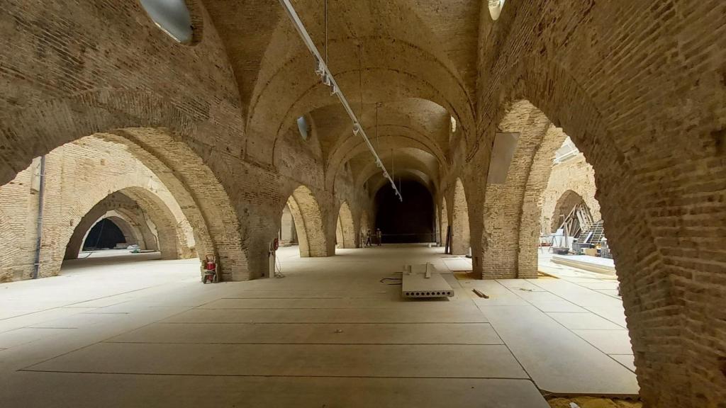 Interior de las Atarazanas.