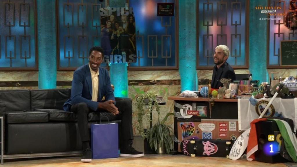 Scottie Pipen visitó 'La Revuelta' este miércoles.