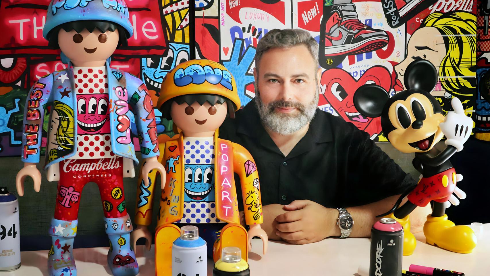 José de Pazos fue el artista encargado de diseñar los premios entregados durante el IV Observatorio de ODS.