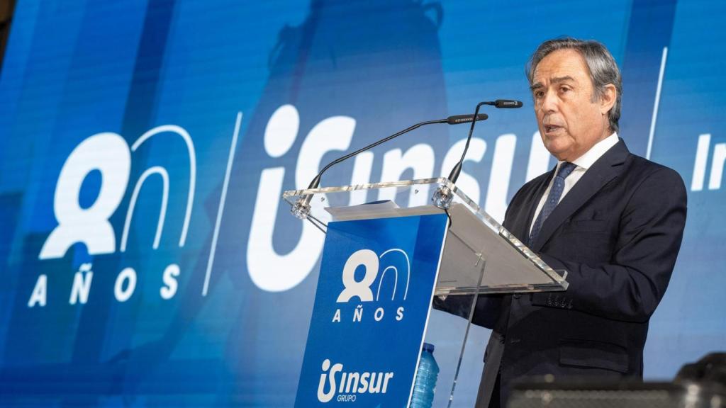 El presidente de la compañía, este miércoles en el acto de su 80 aniversario.