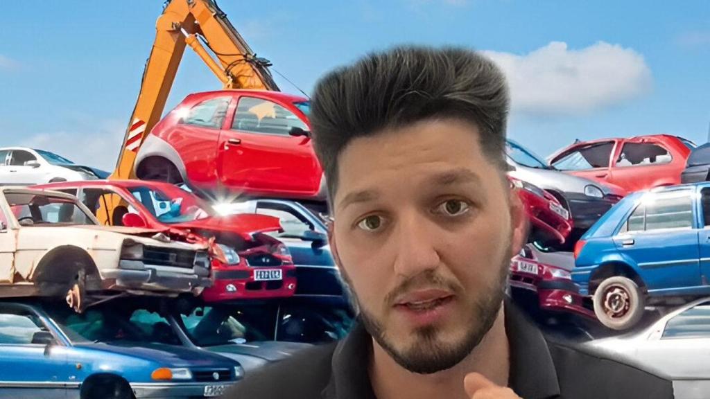 Diego Vargas, dueño de Desguaces Paco.