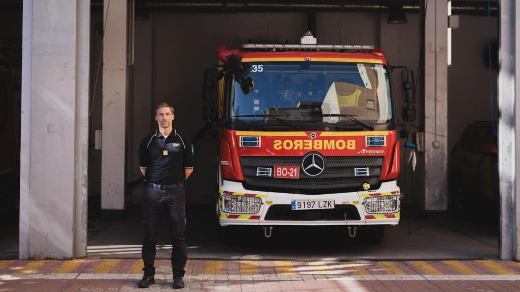 Carlos Marín, el jefe de Bomberos del Ayuntamiento de Madrid.