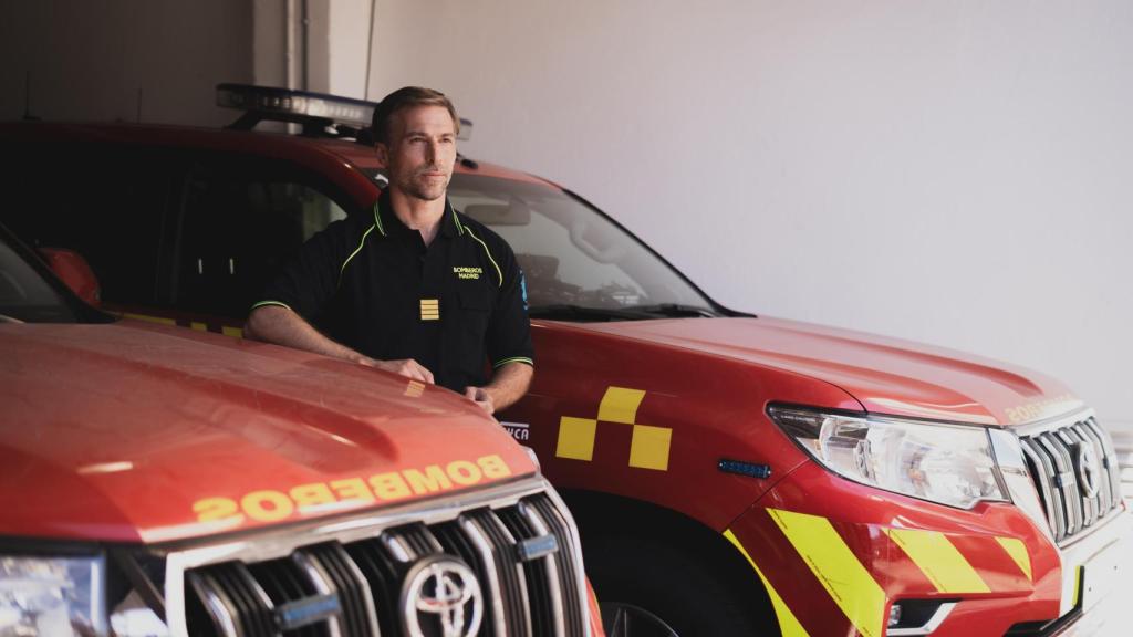 Carlos Marín, el jefe de Bomberos del Ayuntamiento de Madrid.