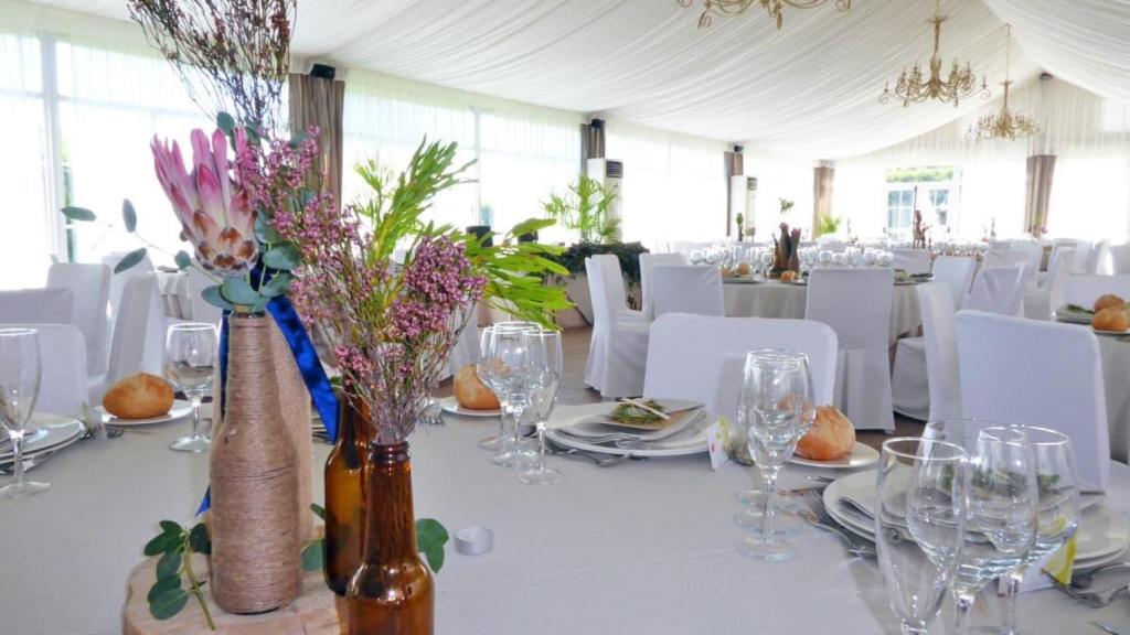 Banquete en el restaurante Novaiño