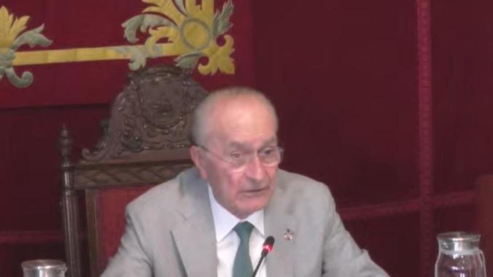 El alcalde de Málaga.