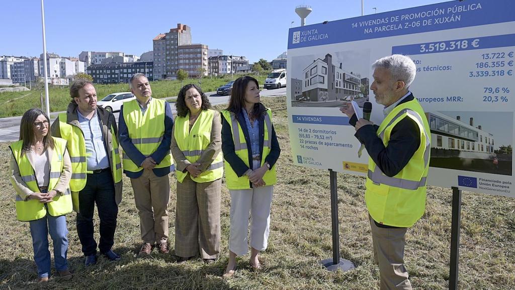 Inicio de un proyecto inmobiliario en el barrio de Xuxán.