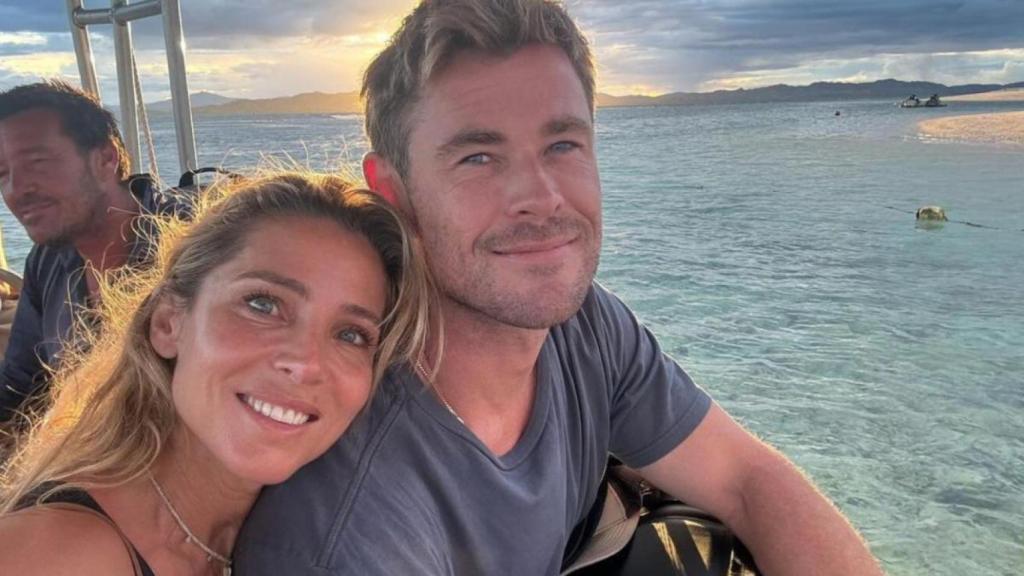 Elsa Pataky junto a su marido, Chris Hemsworth.