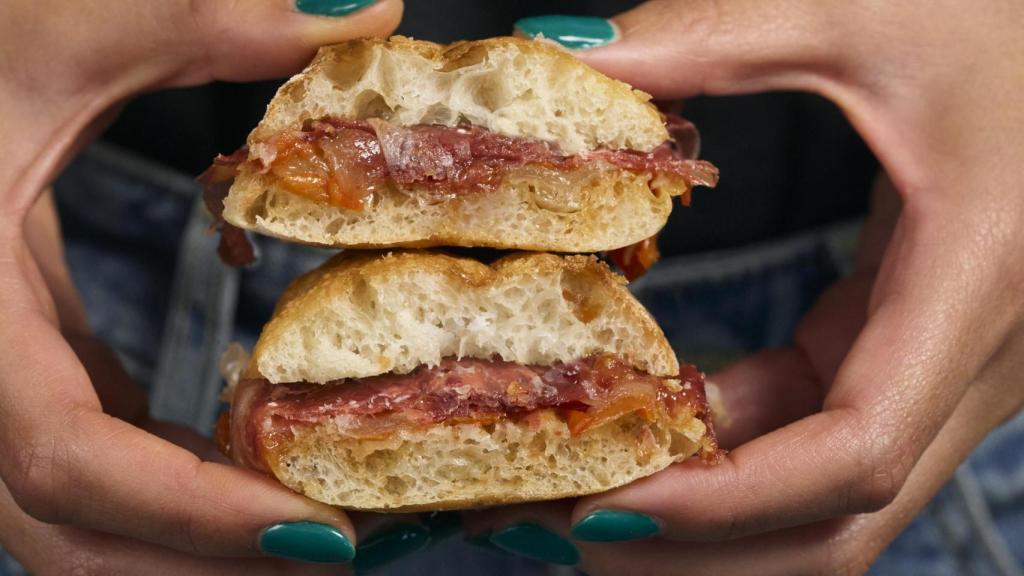 El nuevo bocadillo de jamón de Sánchez Romero Carvajal.