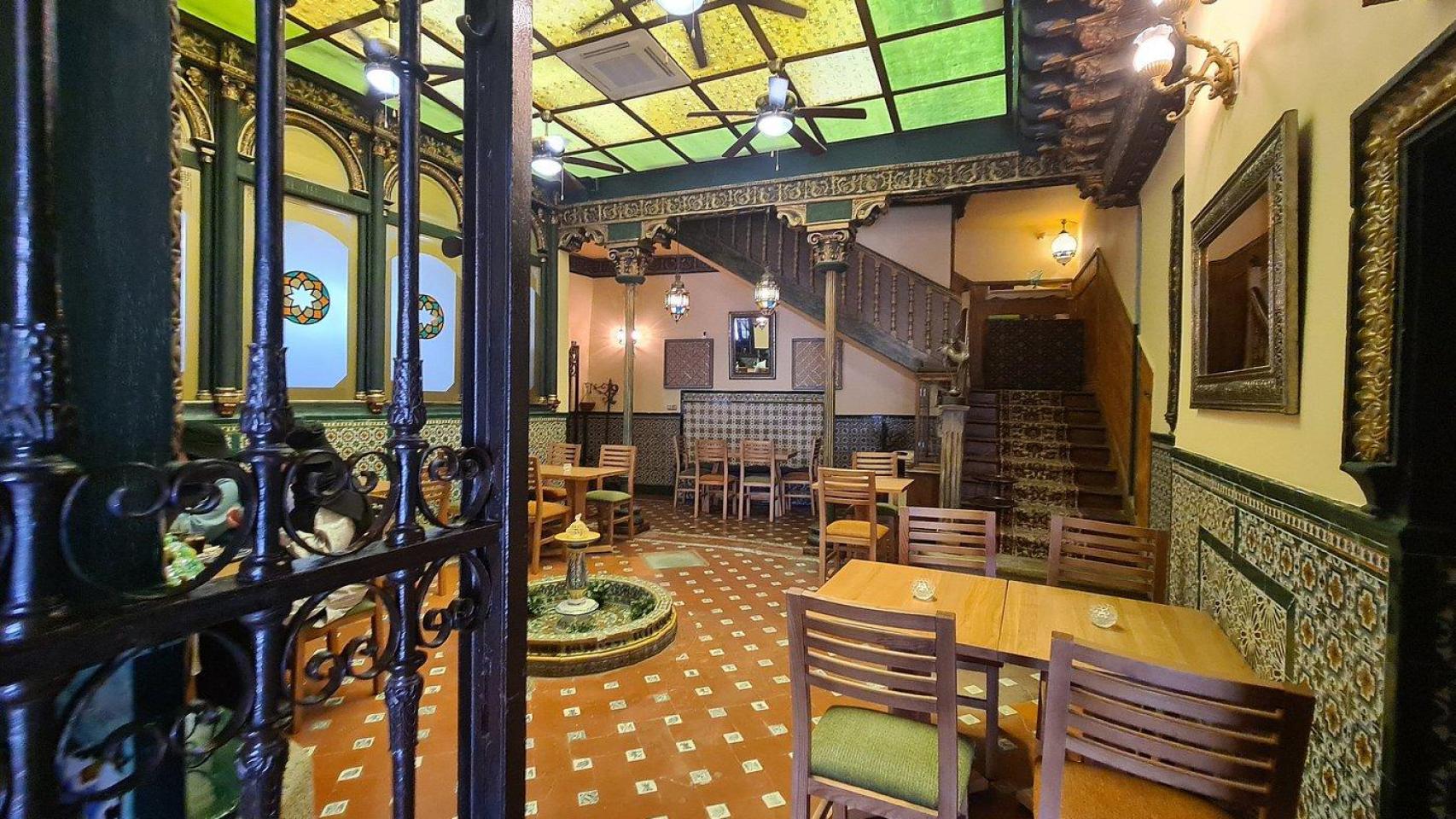 Interior del establecimiento.