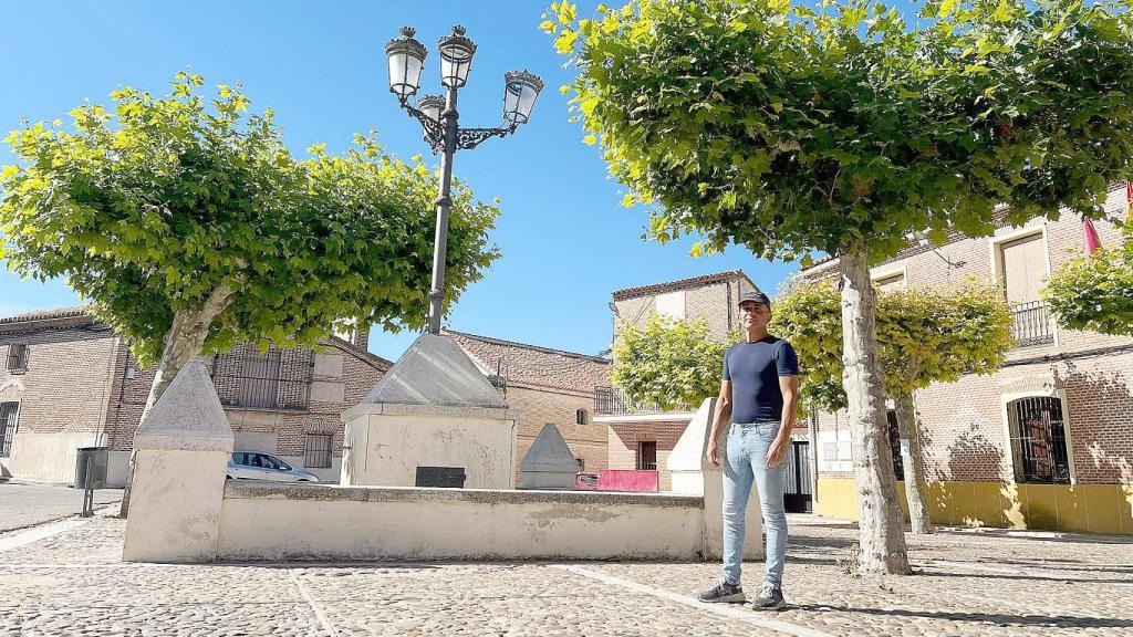 Ángel en el municipio vallisoletano