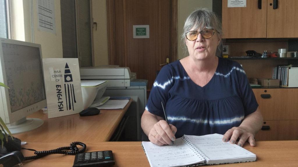 Noni Gilbert, presidenta de la Asociación Castellano Leonesa de Academias de Idiomas.