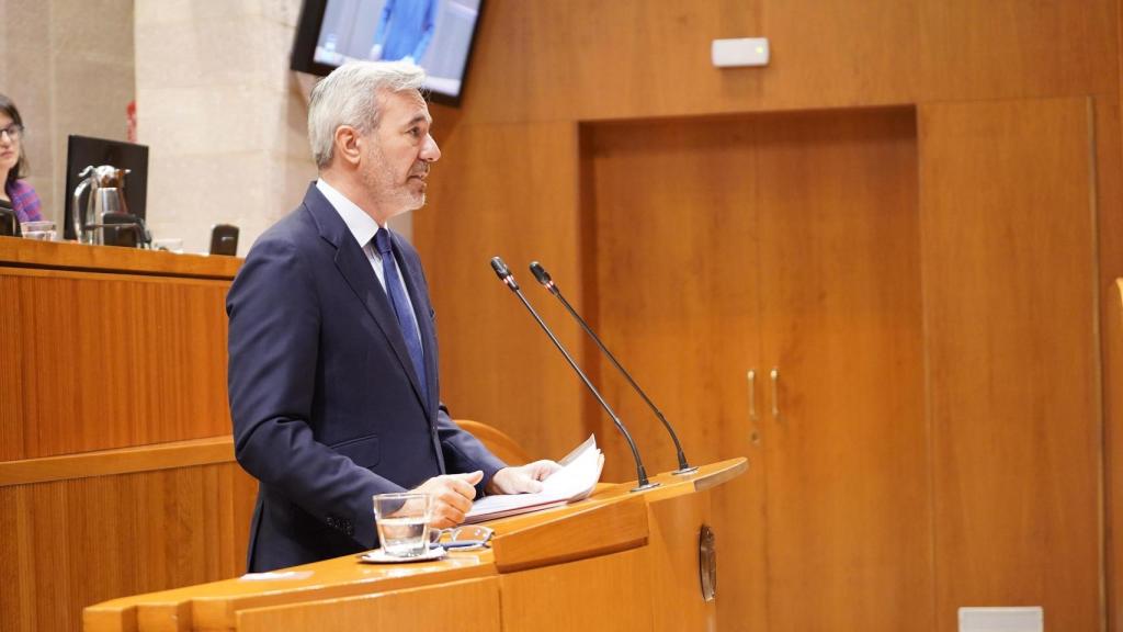 Azcón, este jueves en el debate sobre el Estado de la Comunidad.