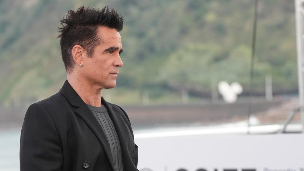 El actor irlandés, Colin Farrell durante la presentación de ‘Ballad of a Small Player' en el Festival de Cine de San Sebastián. Foto:  Unanue / Europa Press.
