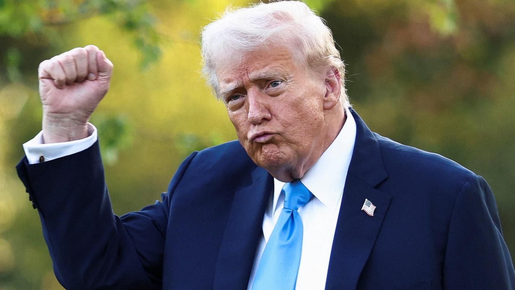 El presidente de Estados Unidos, Donald Trump.