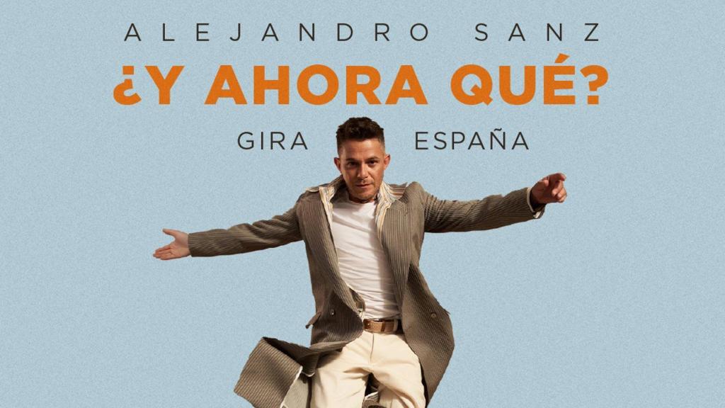 Cartel del concierto de Alejandro Sanz en Marenostrum Fuengirola.