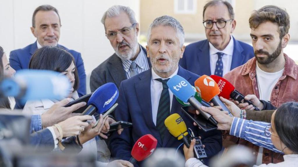 El ministro del Interior, Fernando Grande-Marlaska en Segovia