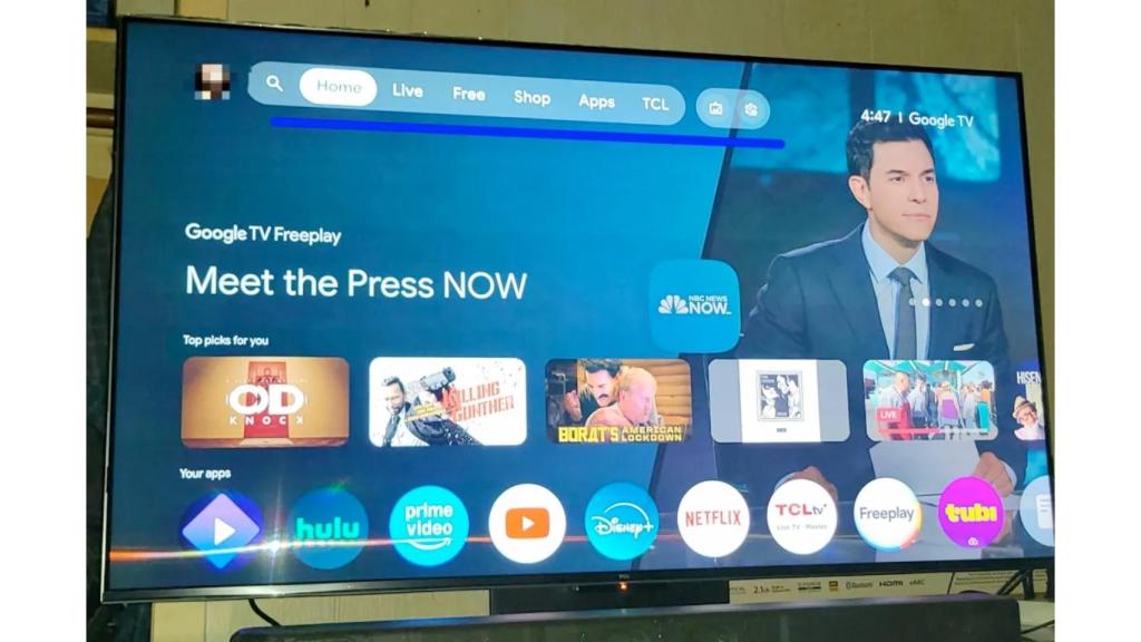 Google TV con su nueva interfaz