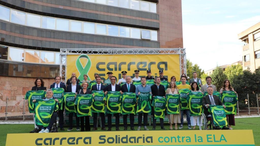 Presentación de la Carrera Solidaria contra la ELA.