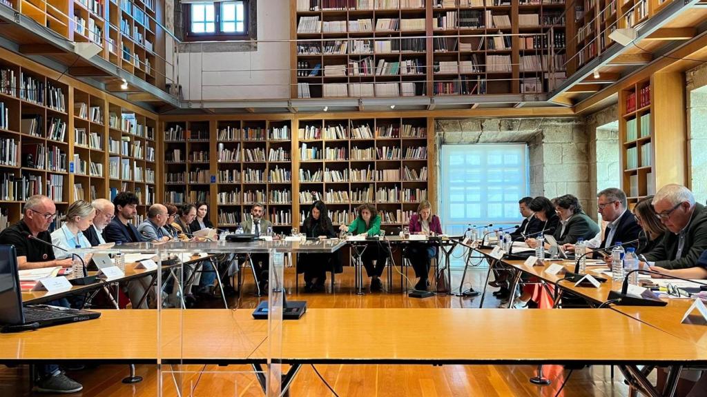 Pleno municipal celebrado en Santiago de Compostela, a 25 de septiembre de 2025.