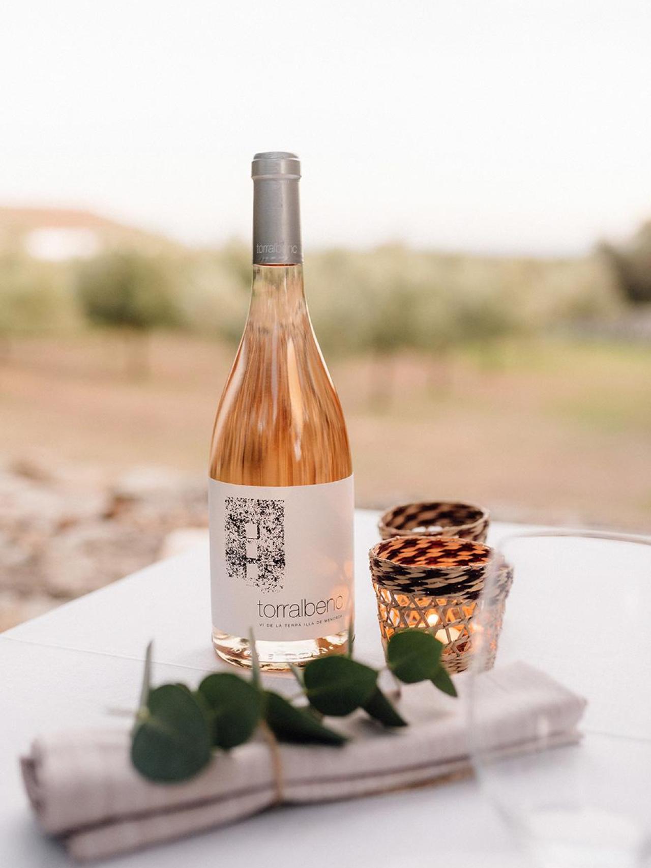 Uno de los vinos de la bodega de Torralbenc.