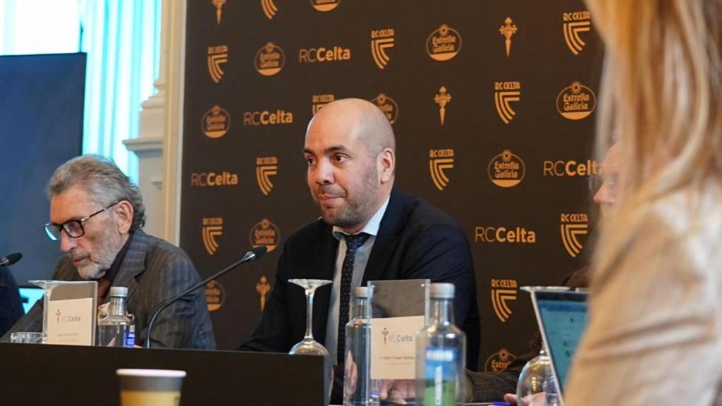 Gael García, durante la presentación de un acto del Centenario.