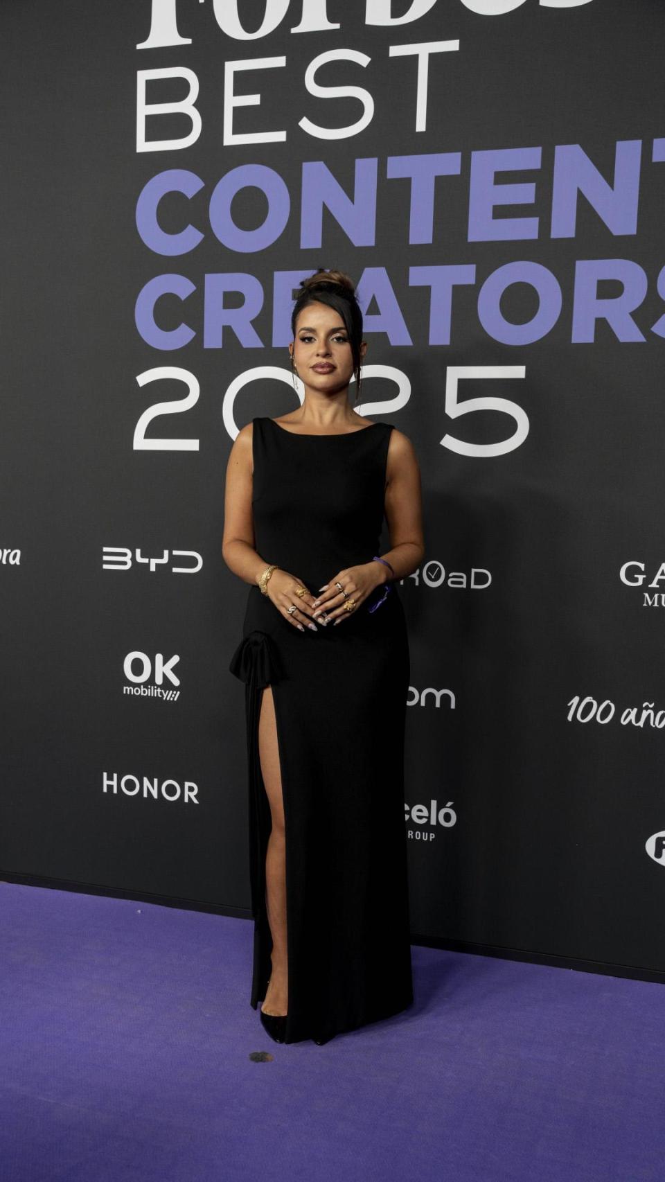 Natalia Osona en el 'photocall' de los Premios Forbes Best Content Creator el 24 de septiembre de 2025.