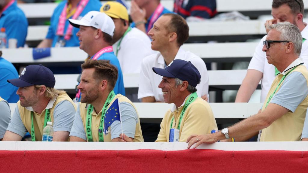 Gianfranco Zola, durante la Ryder Cup 2025.