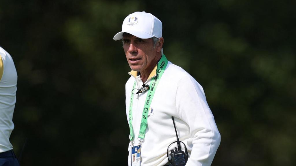 Gianfranco Zola, durante la Ryder Cup 2025.