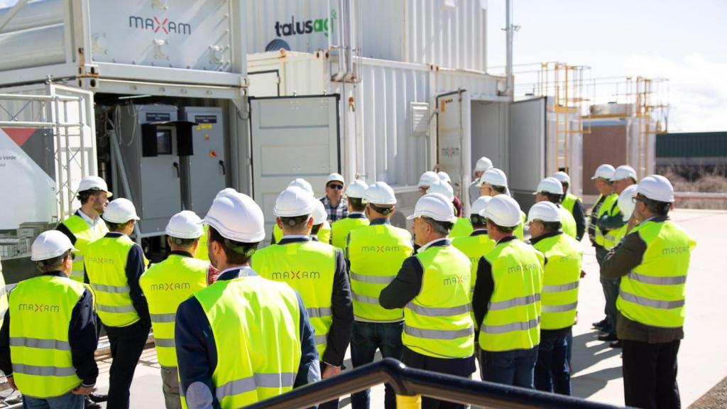 Inauguración de la fábrica de amoniaco verde Maxam.